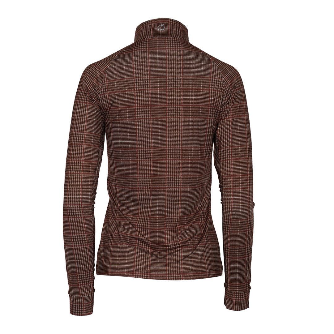 Dapplebay Heirloom 1/4 Zip LS Riding Top-Multi