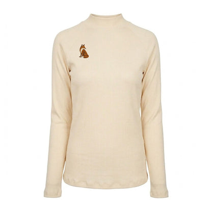 Dapplebay Heirloom Mock Neck-Cream