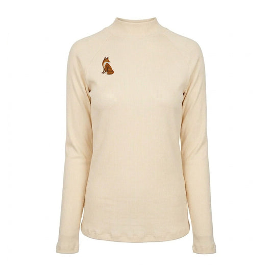 Dapplebay Heirloom Mock Neck-Cream