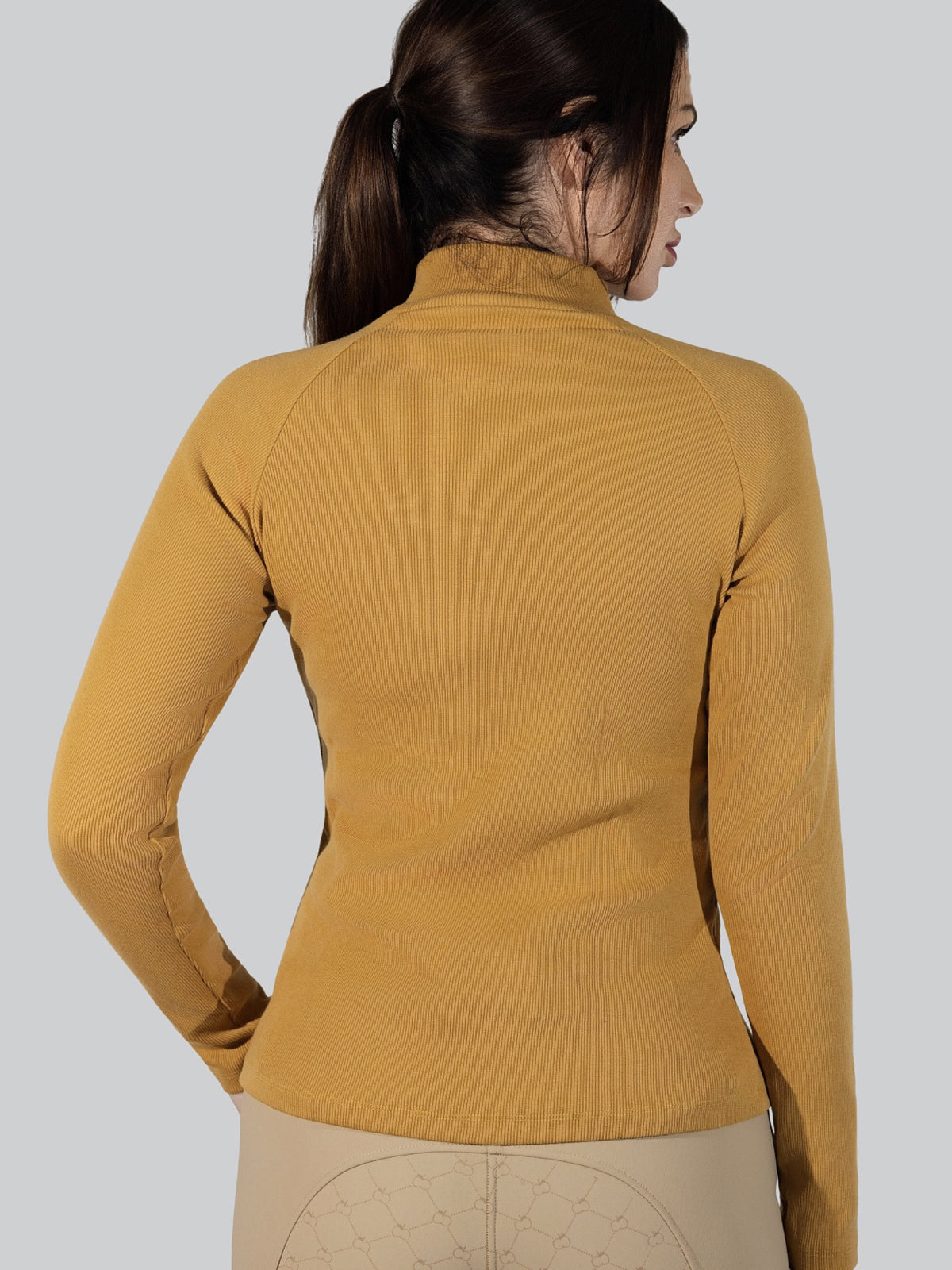 Dapplebay Heirloom Mock Neck-Camel