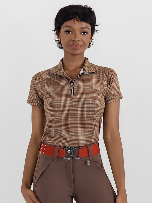 Dapplebay Heirloom 1/4 Zip SS Riding Top