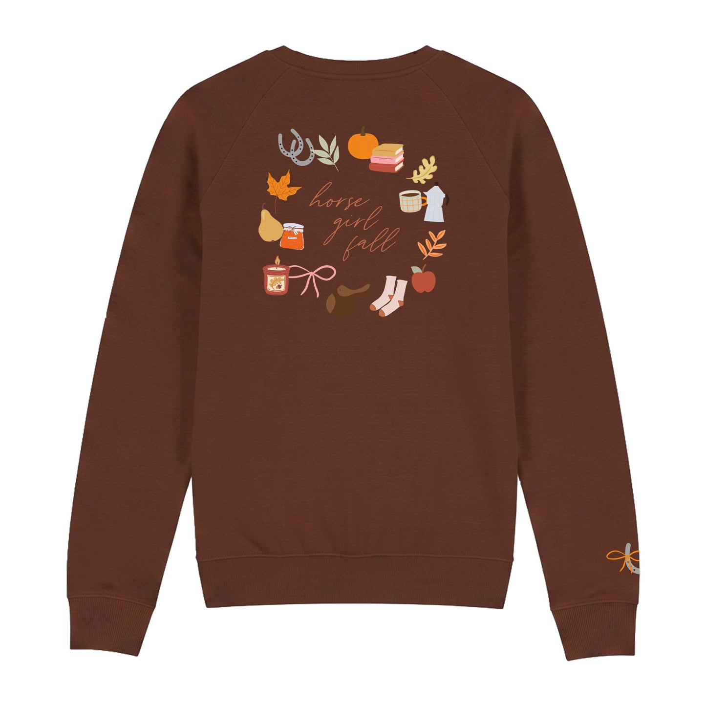 Dapplebay Horse Girl Fall Sweatshirt