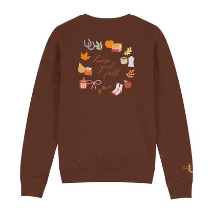 Dapplebay Horse Girl Fall Sweatshirt