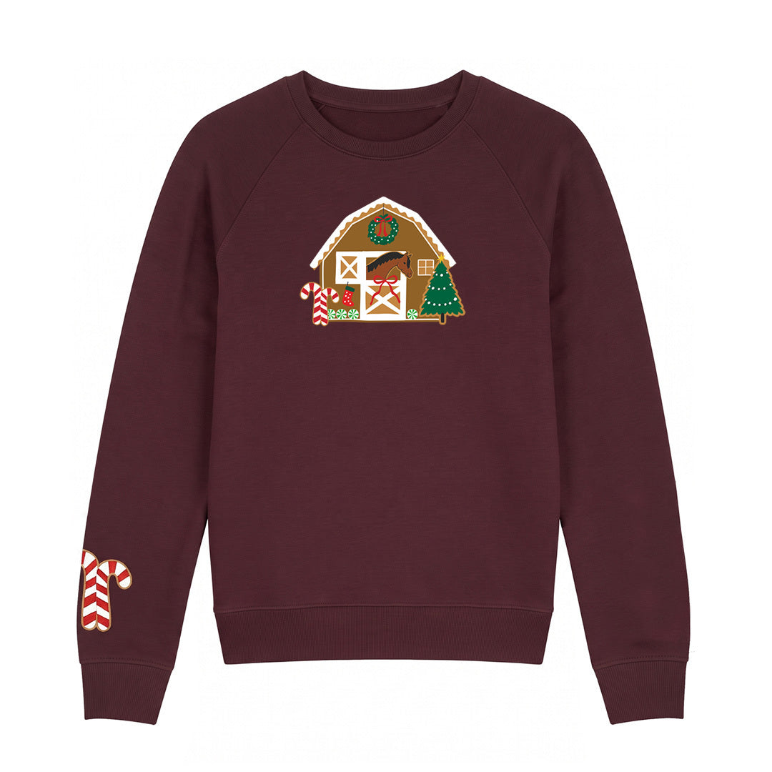 Dapplebay Gingerbread Horse Sweatshirt