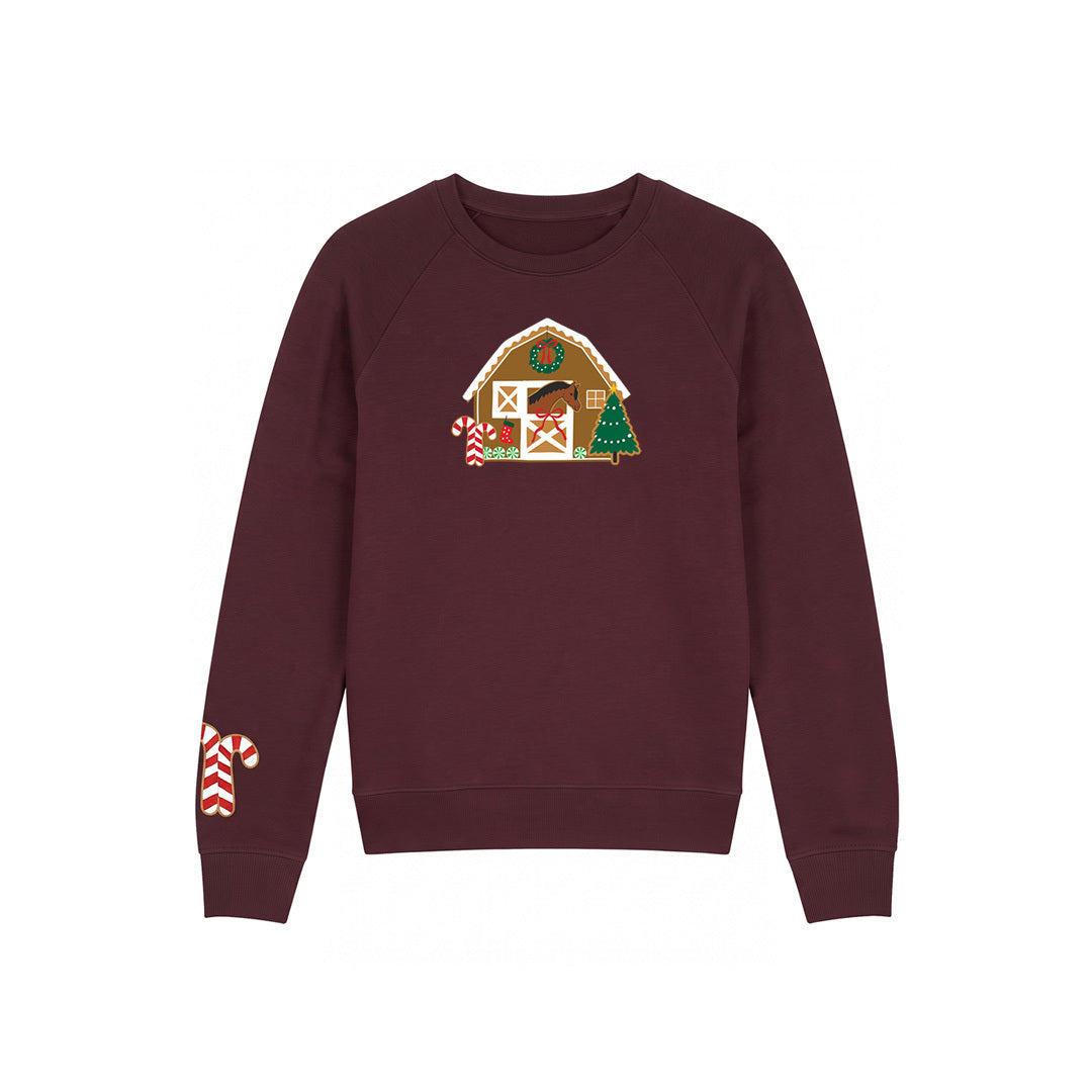 Dapplebay Kids Gingerbread Horse Sweatshirt