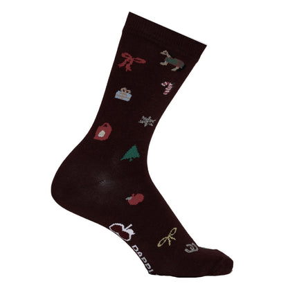 Dapplebay Holiday Charms Crew Socks