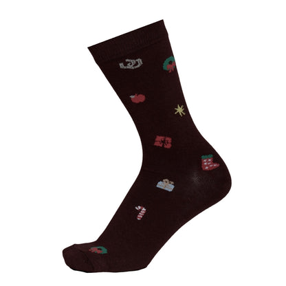 Dapplebay Holiday Charms Crew Socks