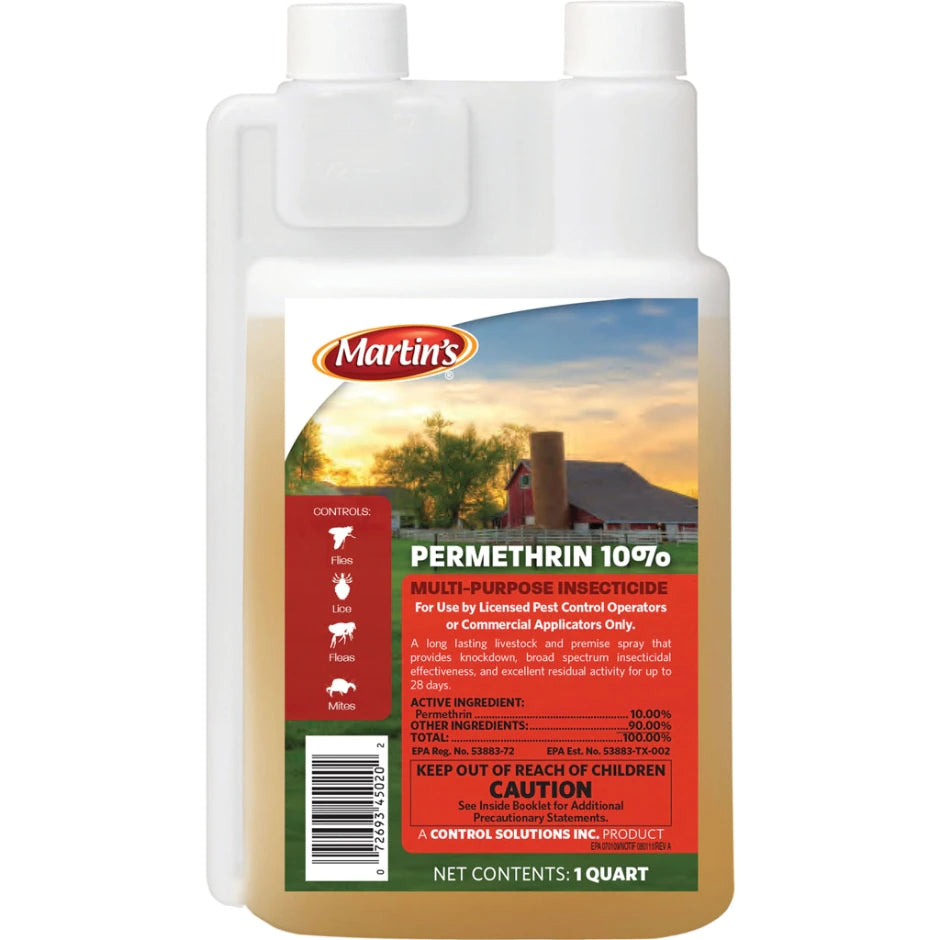 MARTIN'S PERMETHRIN 10% MULTI-PURP INSECTICIDE