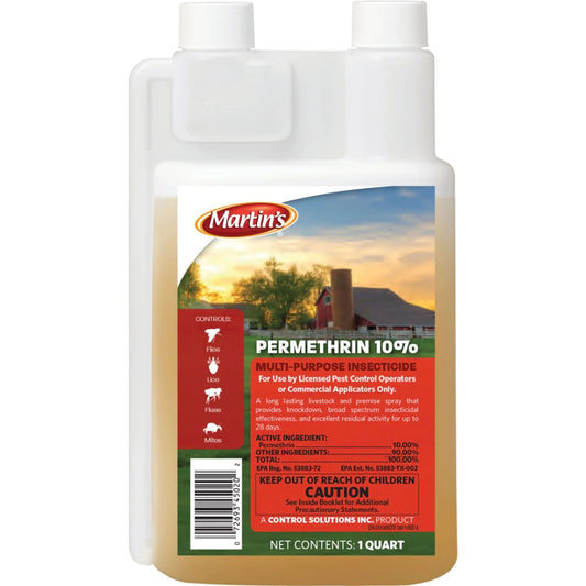 MARTIN'S PERMETHRIN 10% MULTI-PURP INSECTICIDE