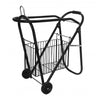 TuffRider Fold down rolling saddle dolly w/basket