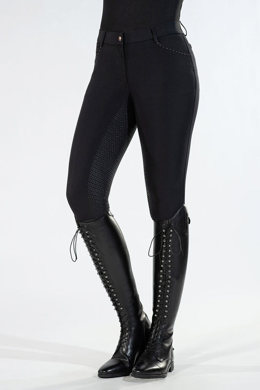HKM Rosegold Glamour Ladies Riding Breeches Style S.F. Seat - JPC Equestrian.com