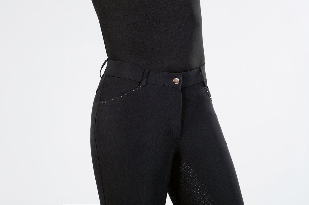 HKM Rosegold Glamour Ladies Riding Breeches Style S.F. Seat - JPC Equestrian.com