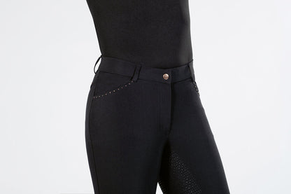 HKM Rosegold Glamour Ladies Riding Breeches Style S.F. Seat - JPC Equestrian.com