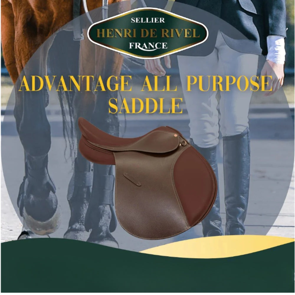 Henri De Rivel Regular Advantage All Purpose Saddle