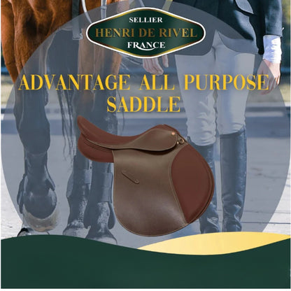 Henri De Rivel Regular Advantage All Purpose Saddle