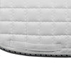 Equine Couture Coolmax Plush White Saddle Pad