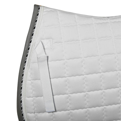 Equine Couture Coolmax Plush White Saddle Pad