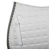 Equine Couture Coolmax Plush White Saddle Pad