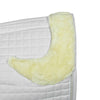 Equine Couture Regal Saddle Pad with White Sherpa Fleece and CoolMax lining