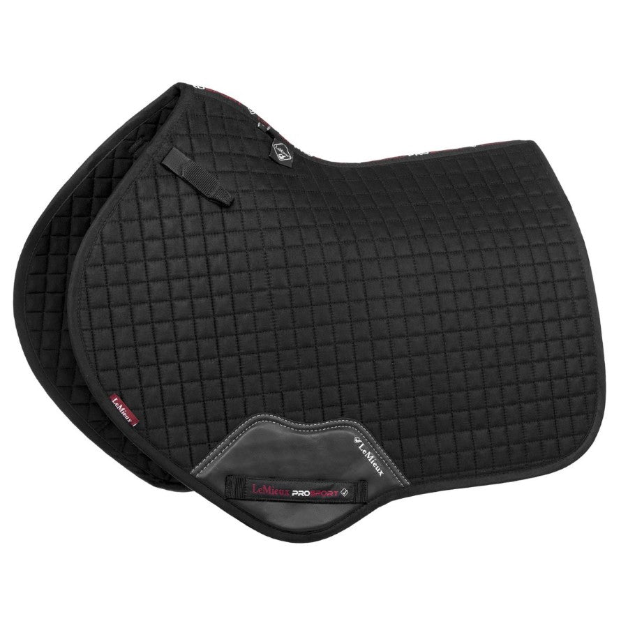 LeMieux Suede Close Contact Square Saddle Pad - Breeches.com