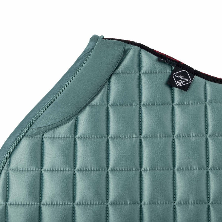 LeMieux Loire Memory Satin Close Contact Square Saddle Pad - Breeches.com