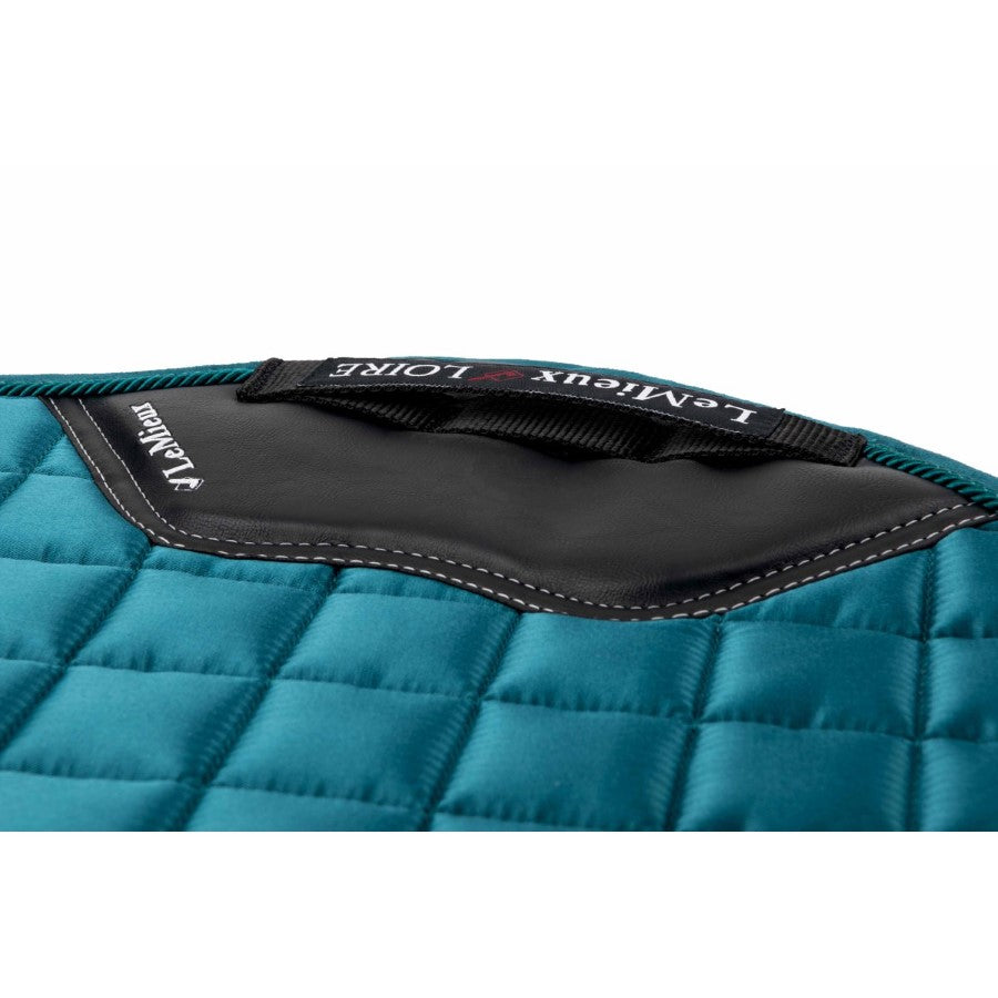 LeMieux Loire Memory Satin Close Contact Square Saddle Pad - Breeches.com