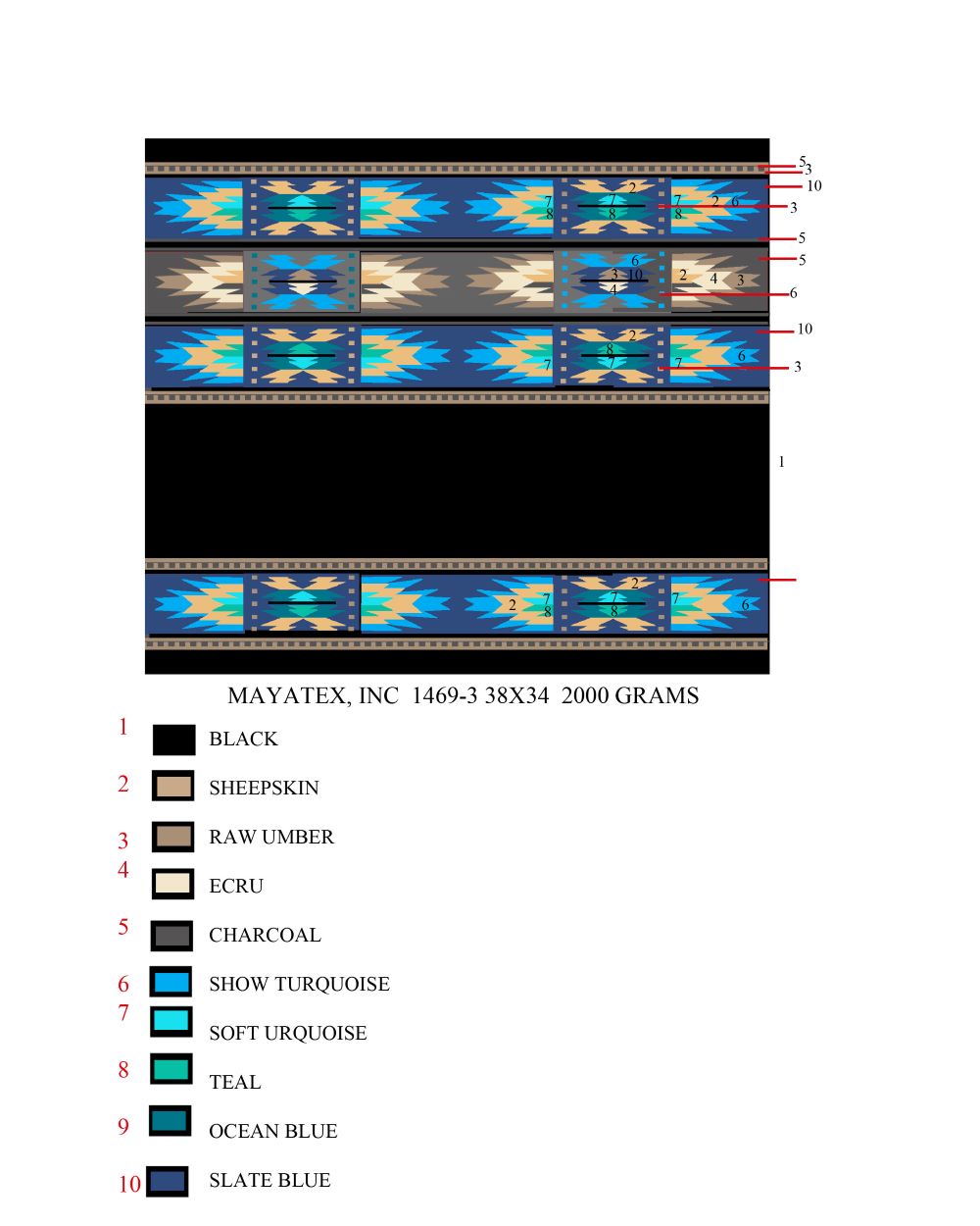 Mayatex Sand Hill Saddle Bankets