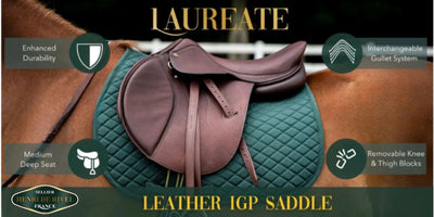 Henri De Rivel Laureate Leather IGP Saddle