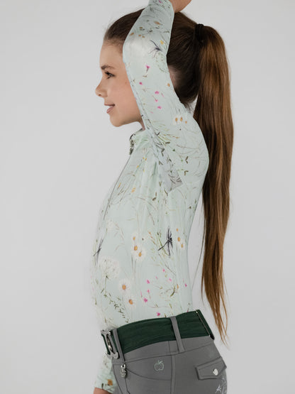 Dapplebay Kids Dragonfly Meadow 1/4 Zip - Long Sleeve