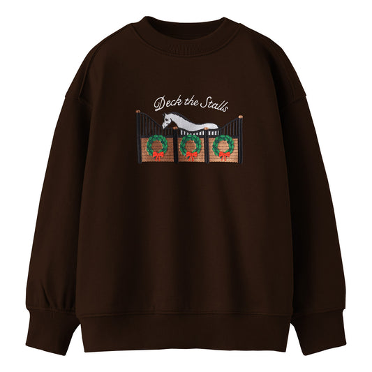 Dapplebay Kid's Deck The Stalls Sweatshirt