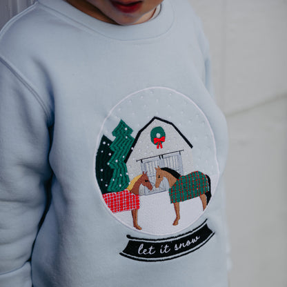 Dapplebay Kid's Let It Snow Sweatshirt