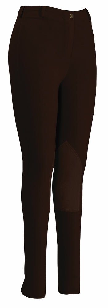 TuffRider Ladies Pull-On Knee Patch Breeches_616