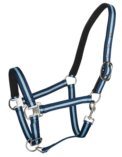 TuffRider Adjustable Nylon Breakaway Halter w/ Padded Crown and Nickel Hardware
