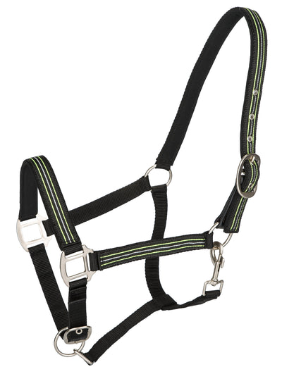 TuffRider Adjustable Nylon Breakaway Halter w/ Padded Crown and Nickel Hardware