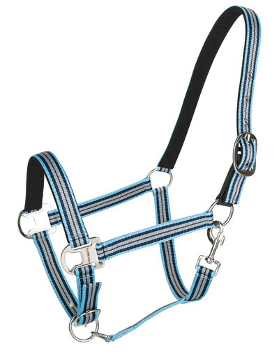 TuffRider Adjustable Nylon Breakaway Halter w/ Padded Crown and Nickel Hardware
