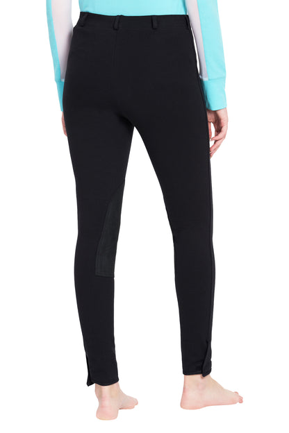 TuffRider Ladies Cotton Pull-On Knee Patch Plus Breeches_535