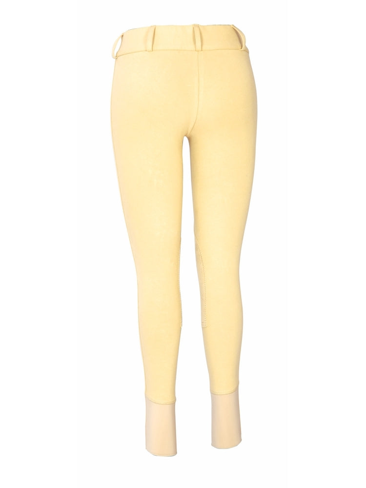TuffRider Ladies Cotton Lowrise Wide Waistband Breeches (Long)_4710