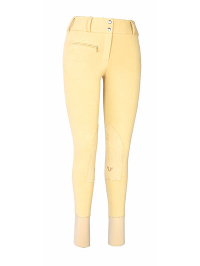 TuffRider Ladies Cotton Lowrise Wide Waistband Breeches (Long)_4709