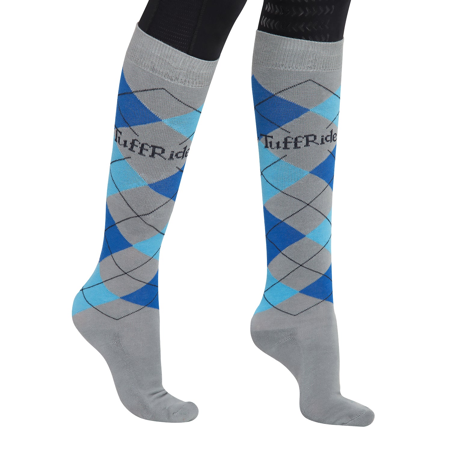 TuffRider Argyle Knee Hi Socks_1531