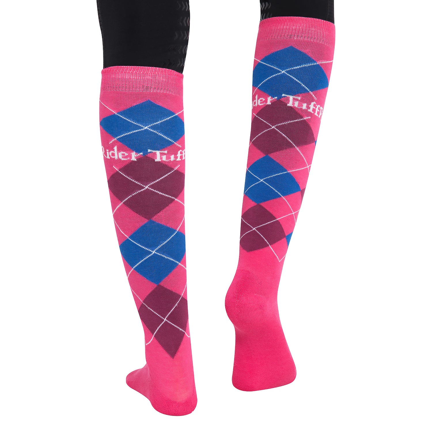 TuffRider Argyle Knee Hi Socks_1536