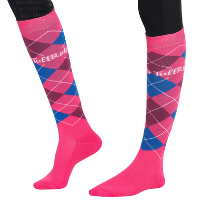 TuffRider Argyle Knee Hi Socks_1533
