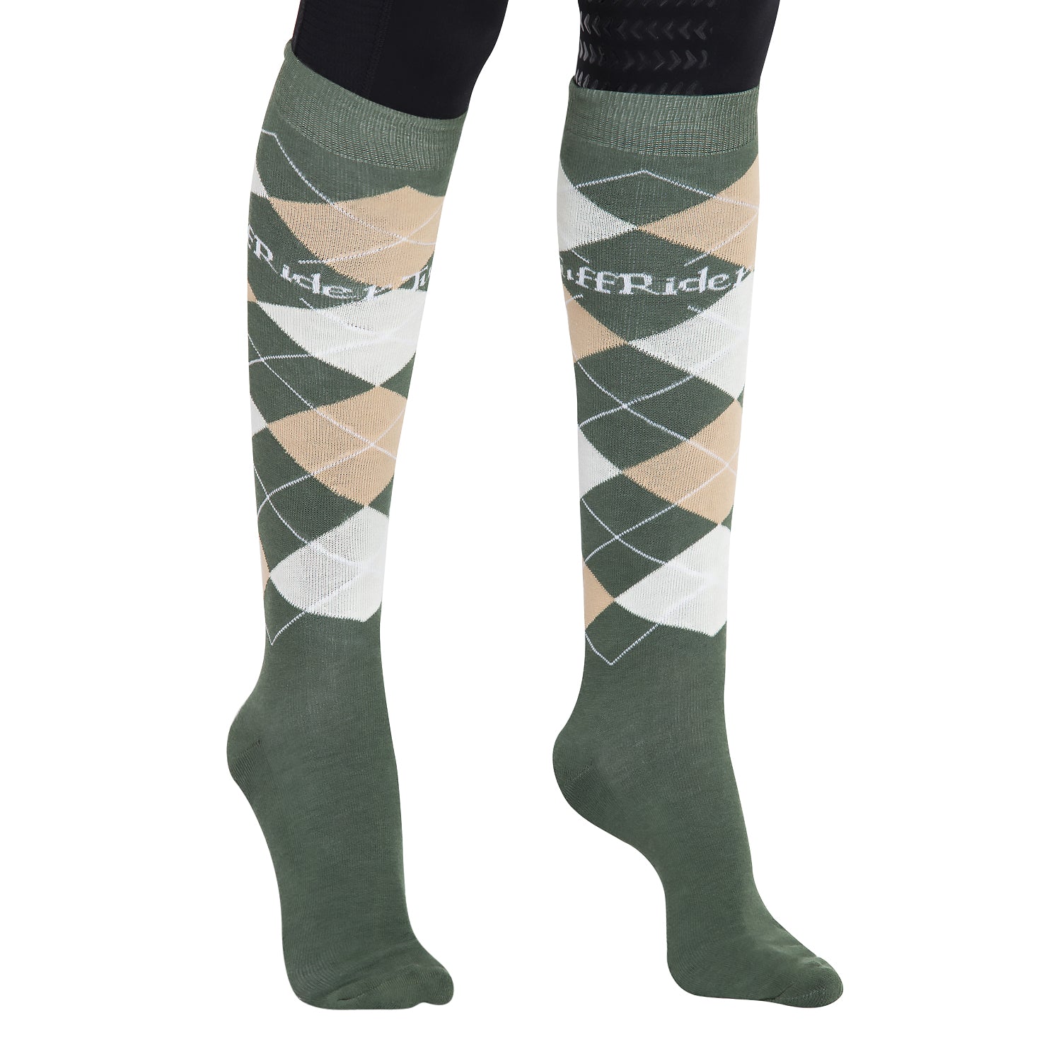 TuffRider Argyle Knee Hi Socks_1539