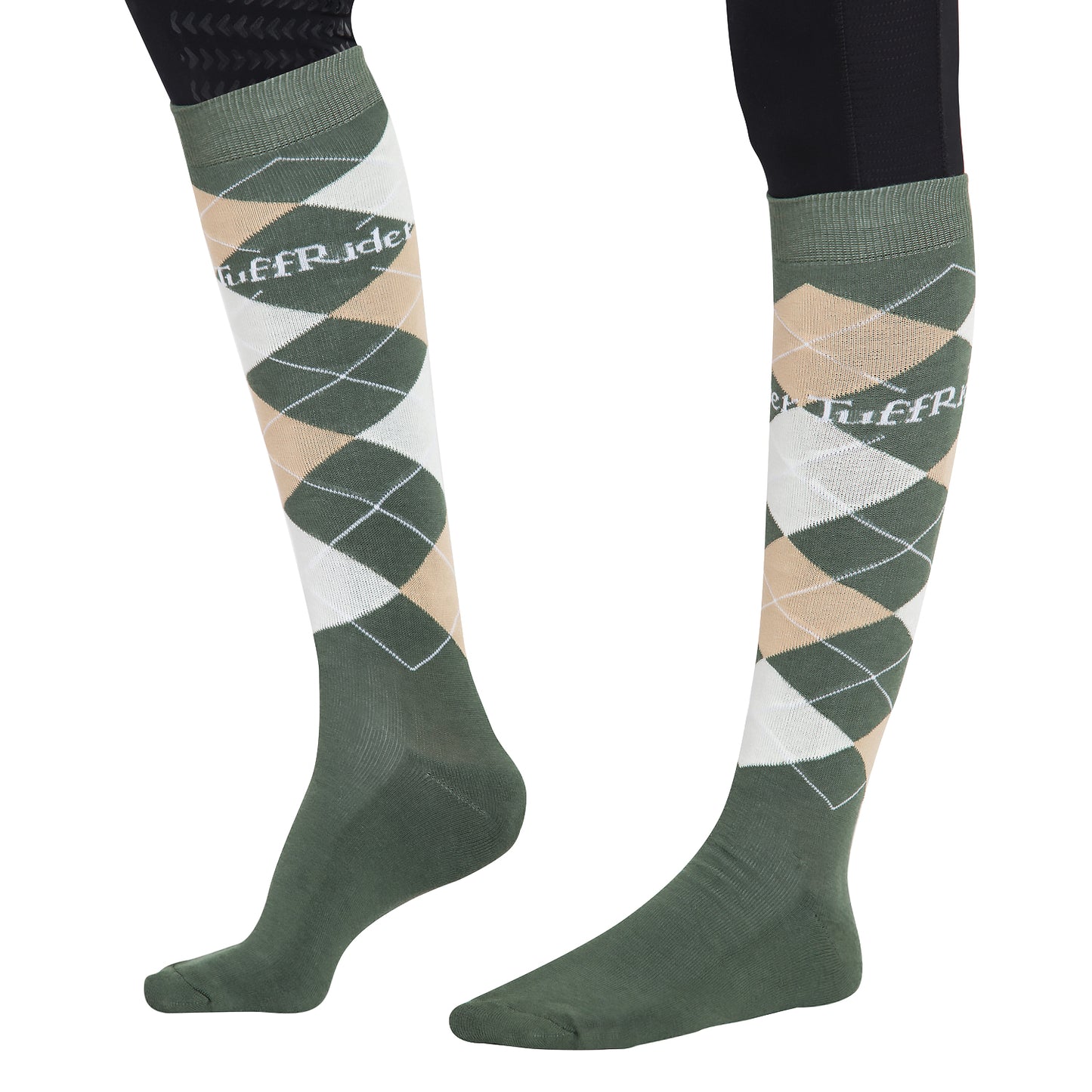 TuffRider Argyle Knee Hi Socks_1537