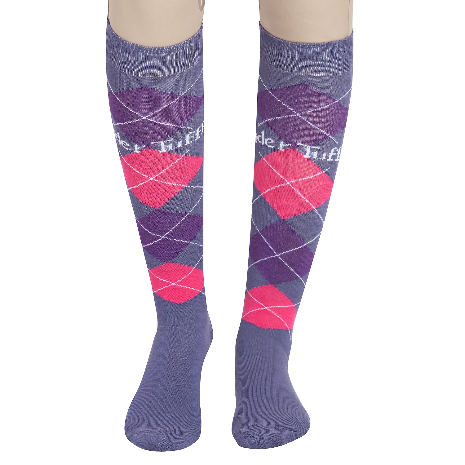 TuffRider Argyle Knee Hi Socks_1542