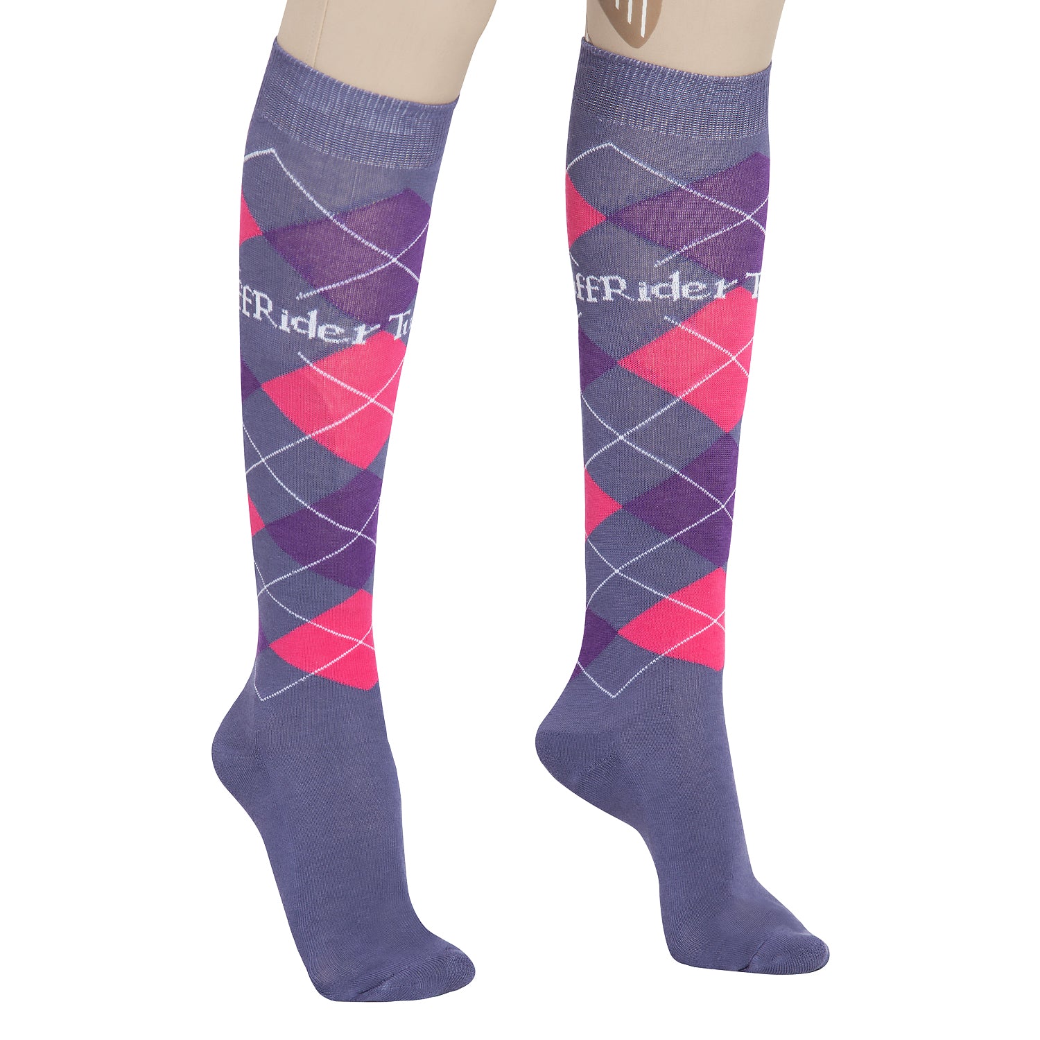 TuffRider Argyle Knee Hi Socks_1543