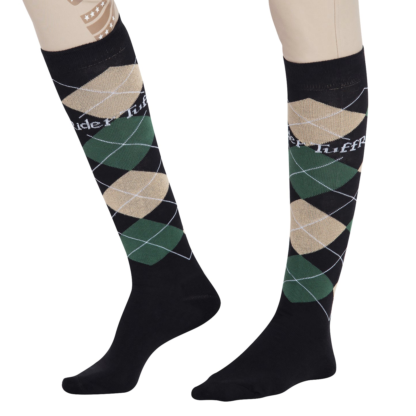 TuffRider Argyle Knee Hi Socks_1545