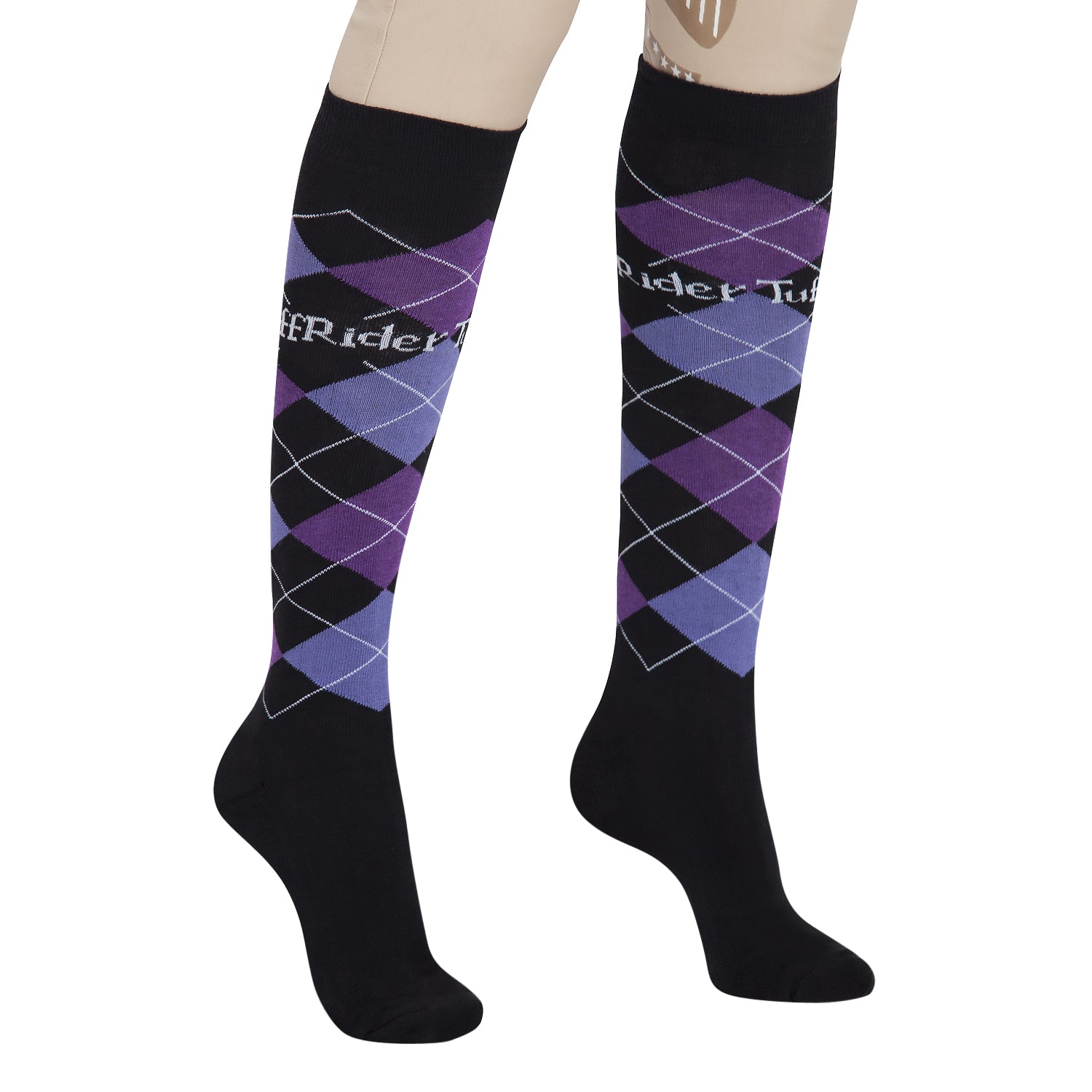 TuffRider Argyle Knee Hi Socks_1551