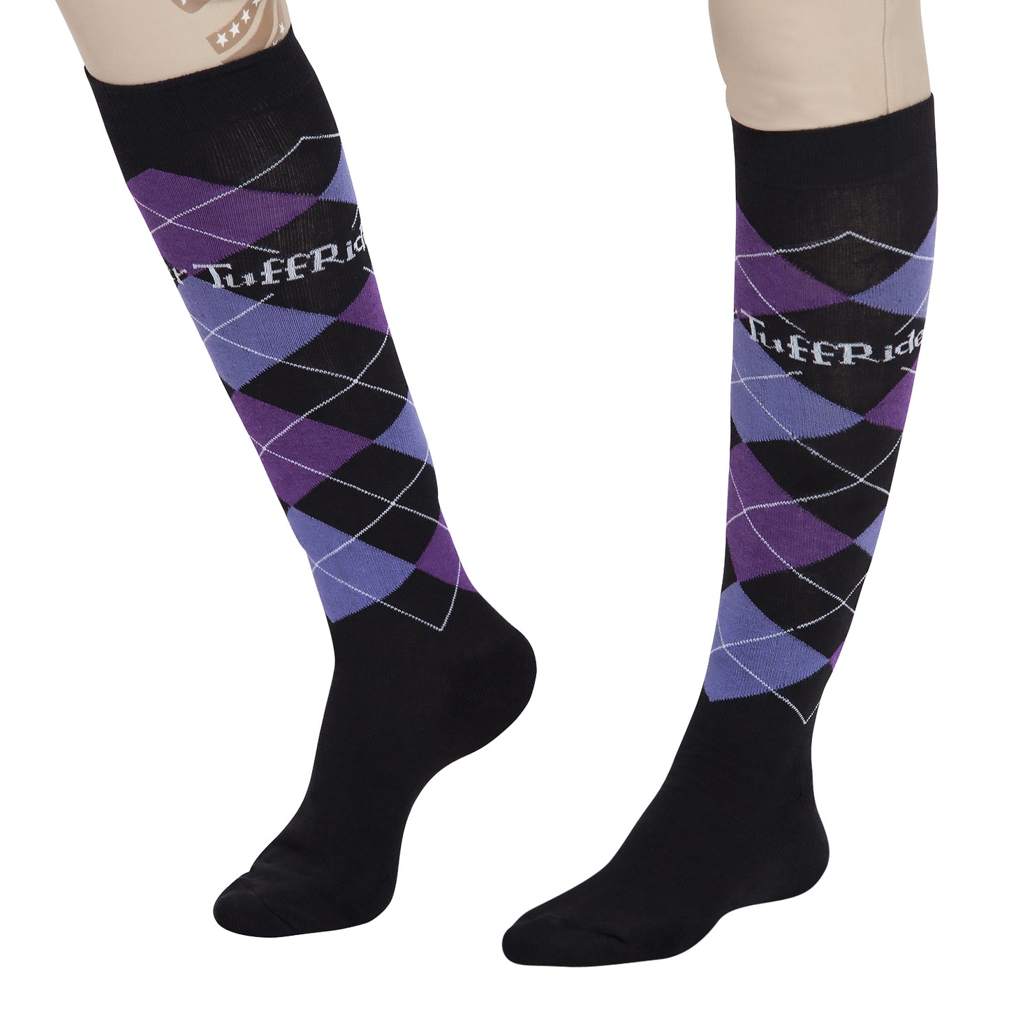 TuffRider Argyle Knee Hi Socks_1549