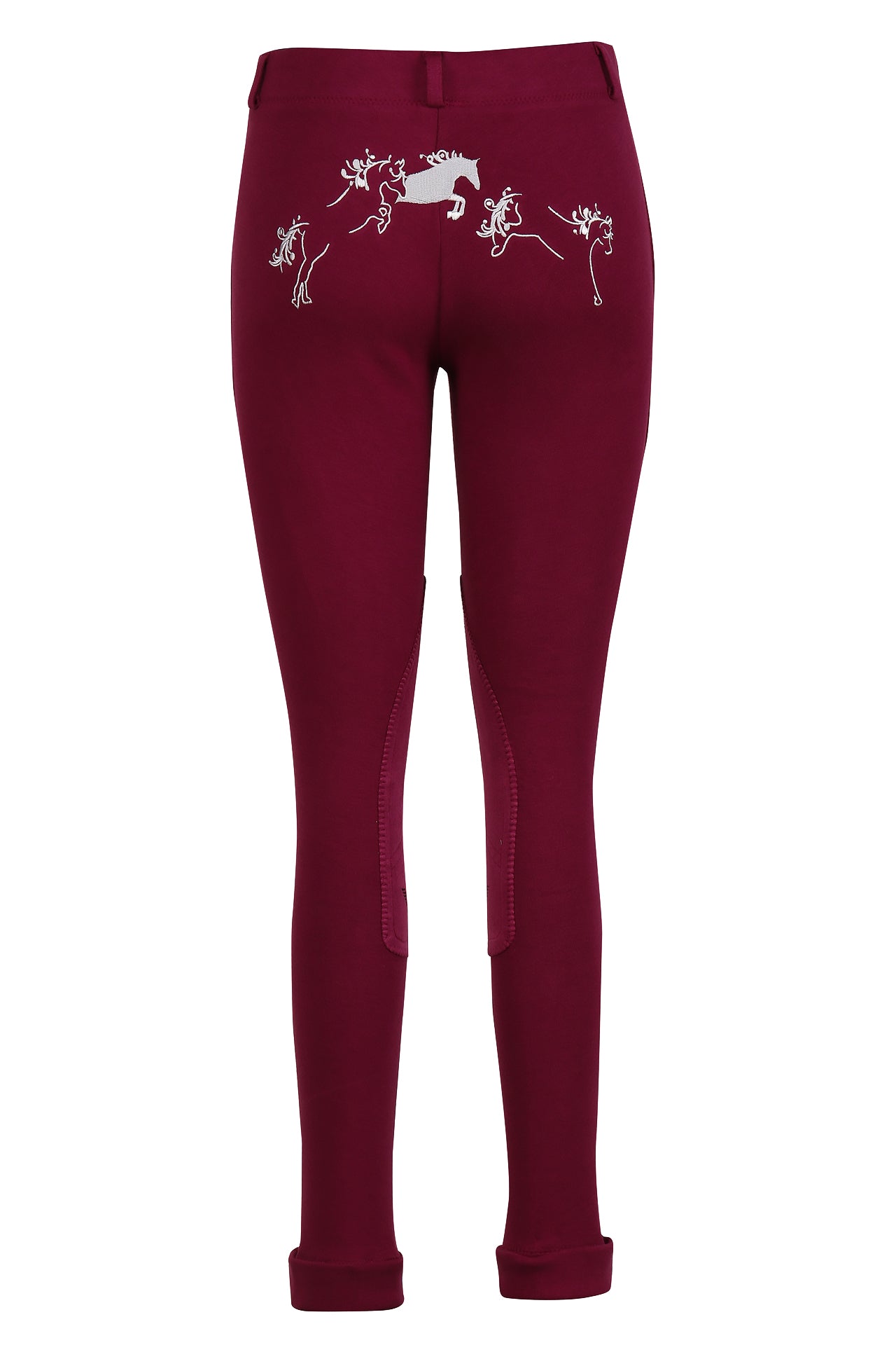 TuffRider Children's Whimsical Horse Embroidered Pull-On Jodhpurs_1051