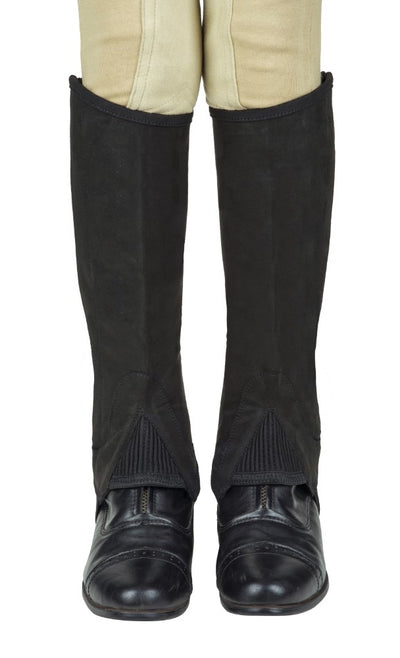 Tuffrider Children's  Saratoga Synthetic Half Chaps